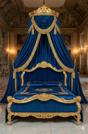 Regal Queen Bed with Canopy