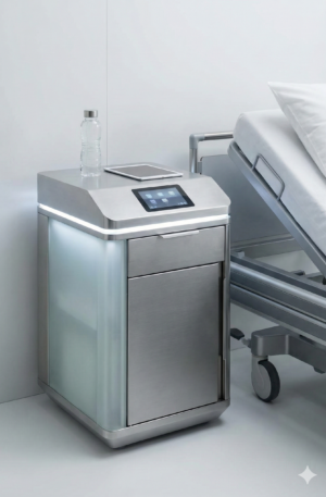 Bedside Locker (Metal)